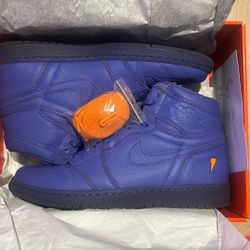 Air Jordan 1 Retro High   Gatorade Size 11 Color Purple  