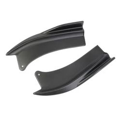 Car Rear Bumper Lip Compatible for Dodge Charger 2015-2021 Black Spoiler Anti-Collision Angle Guard