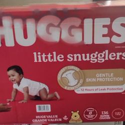 Huggies Size 3 Little Snugglers 136 Count Need Gone Today 