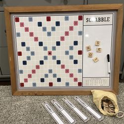 Wall Mounted Magnetic Scrabble