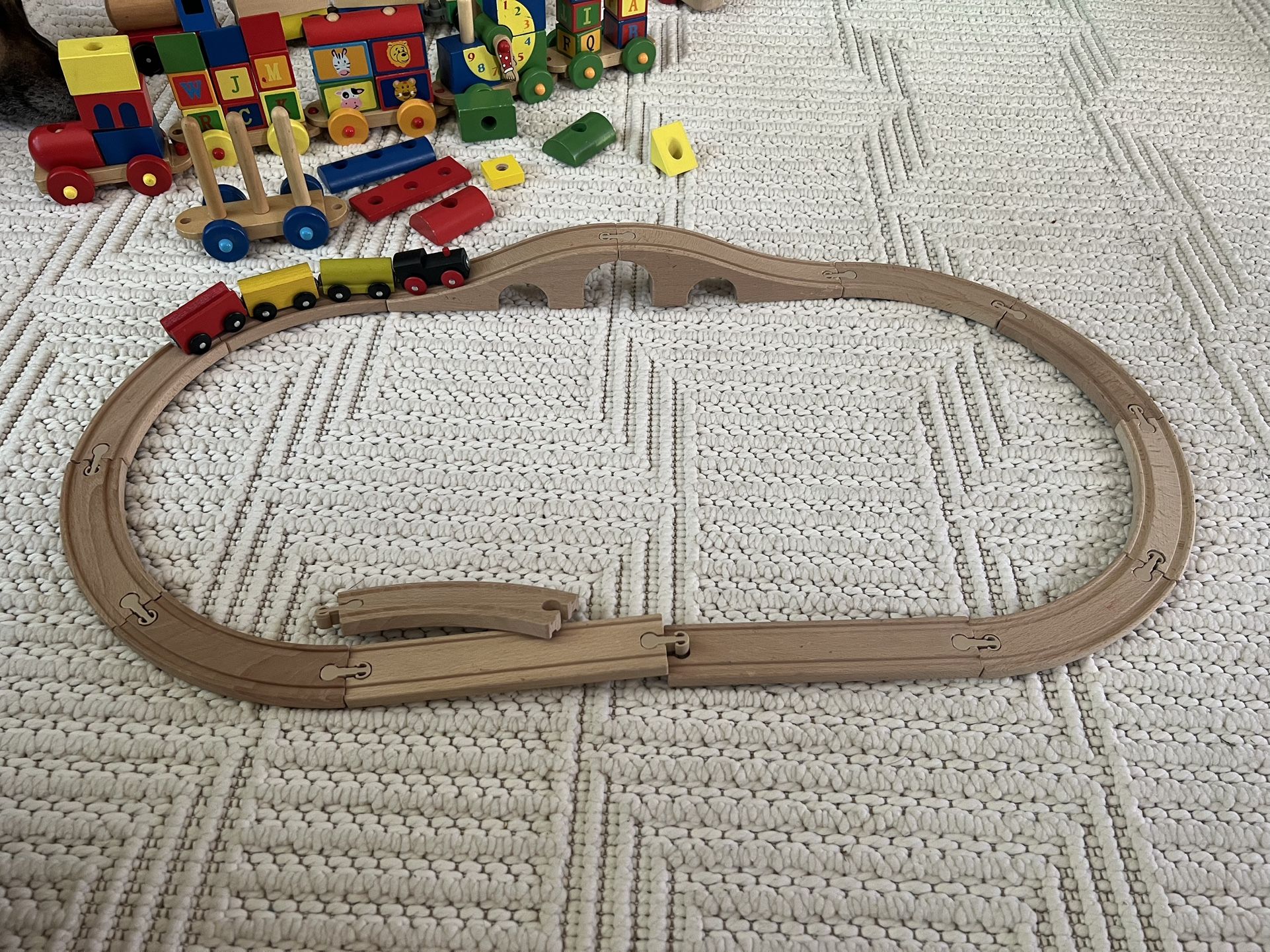 Wooden Train Sets And Track