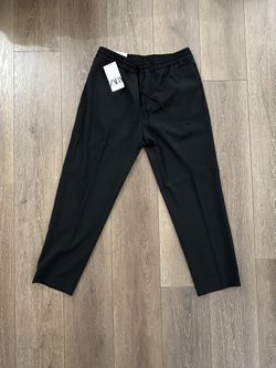 Men’s Zara Black Jogger Slacks