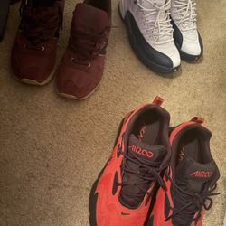 Shoes Nike(10.5) New balance (10.5) Jordan 12 10