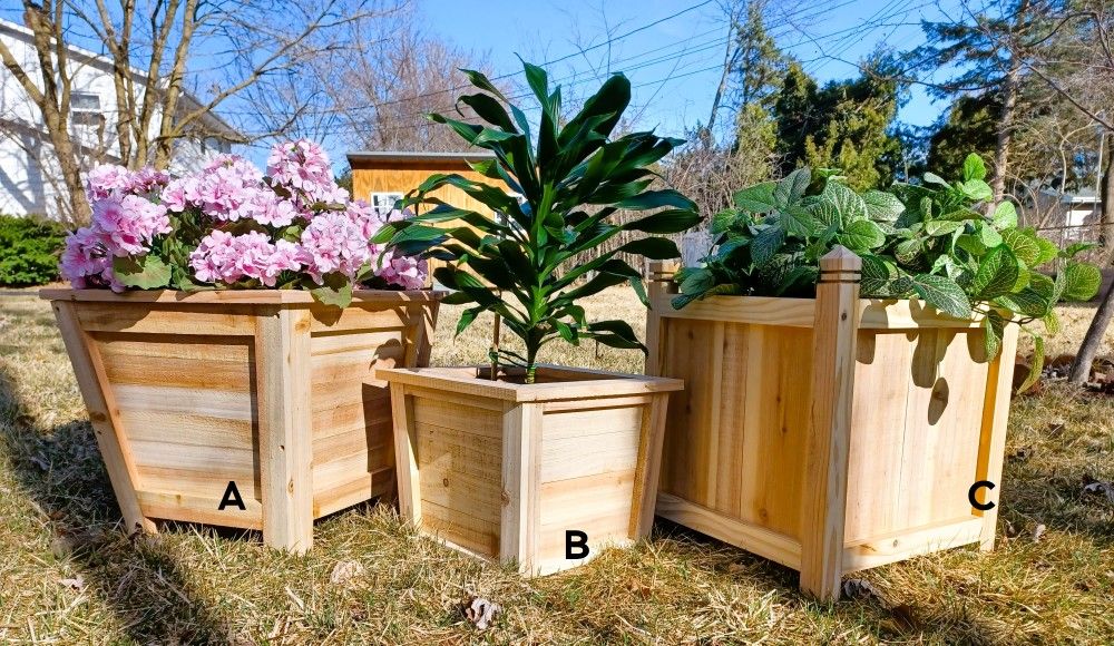 Planter Boxes, Multiple Sizes, Custom Sizes