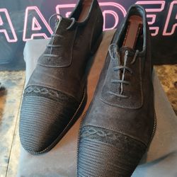 Emilio Franco Mens Italian Teal Leather/Suede Lace Up Dress Shoes Sz 10 EUC! 

These Emilio Franco Mens Italian black  Leather/Suede Lace Up Dress Sho