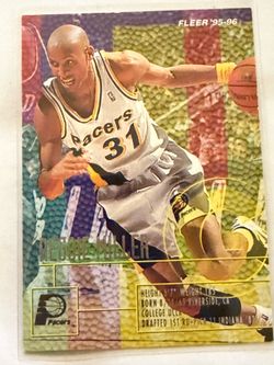 Reggie Miller 1995-96 Fleer Basketball Card
