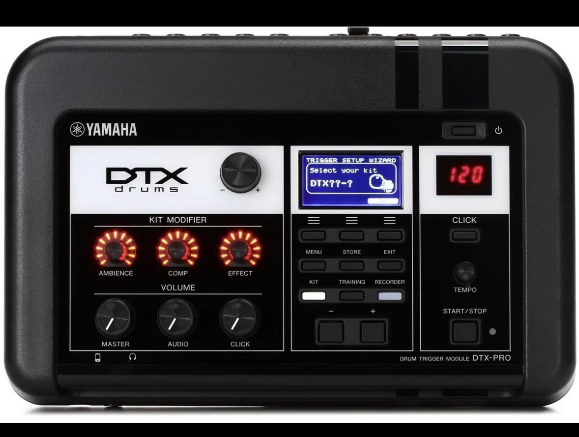 Yamaha RS6 Drum Rack System With DTX Pro Electronic Drum Trigger Module DMR6