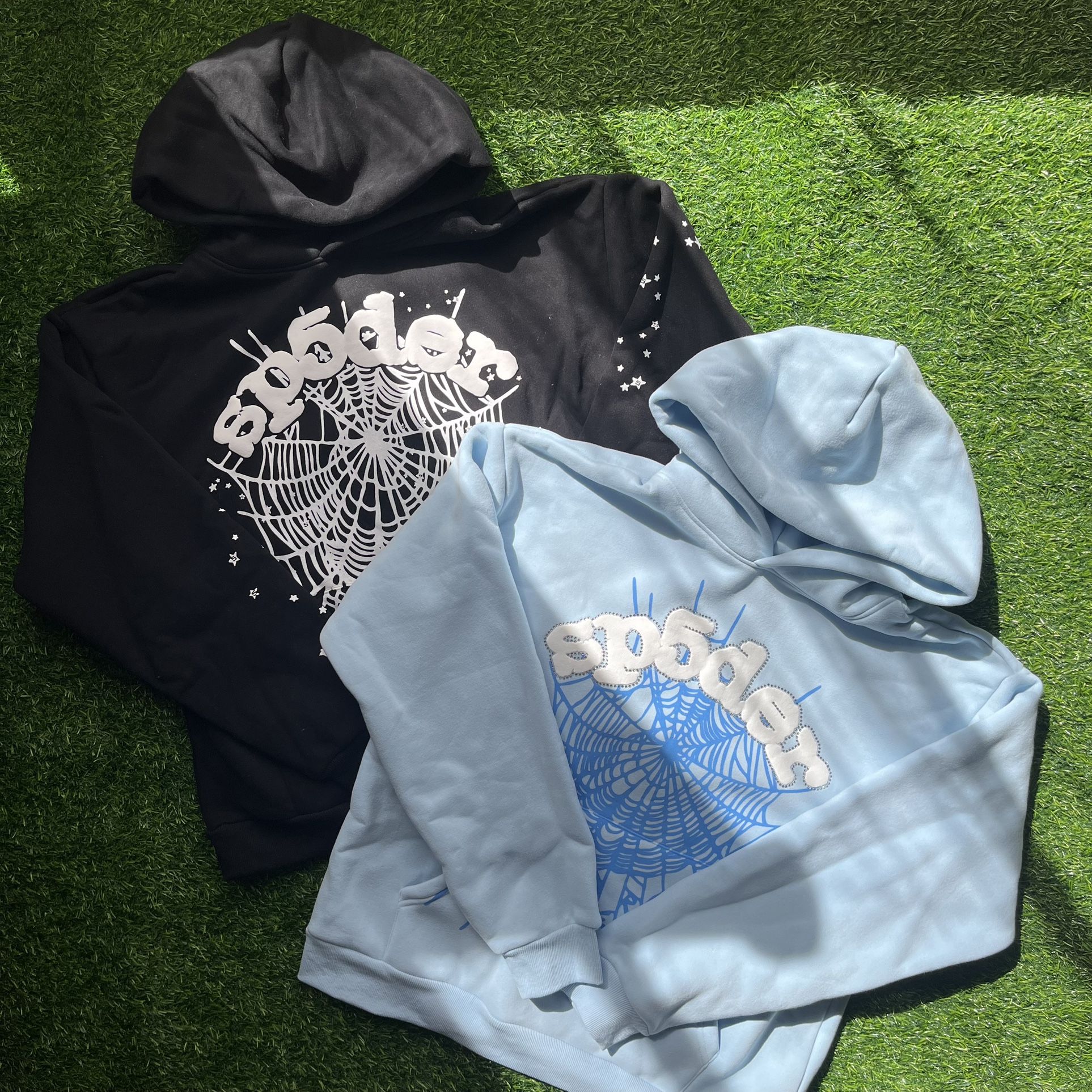 DEAL: 2 Sp5der Hoodies For Low 
