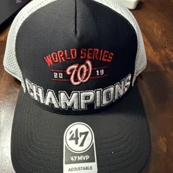 World Series Washington Nationals 2019 Champions SnapBack Hat