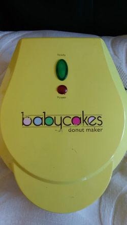 Baby cakes donut maker