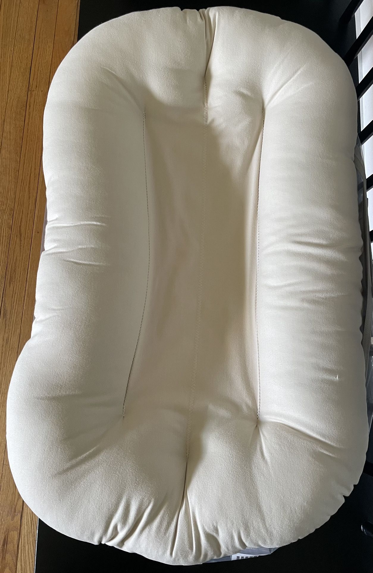Snuggle Me Organic Lounger and Lounger Cover In Natural Color