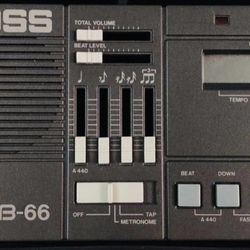 Metronome. BOSS DB-66 Dr Beat Electronic Metronome Rhythm Machine W/ Case 