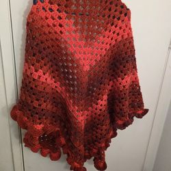Handmade Crochet Shawl