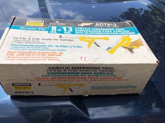 Acrylic dispensing tool