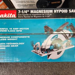 Makita 7-1/4" Hypoid Circular Saw. 