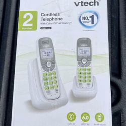 VTech Cordless Telephone 2 Handset CS6114-2