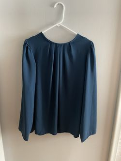 Teal Full sleeved Blouse