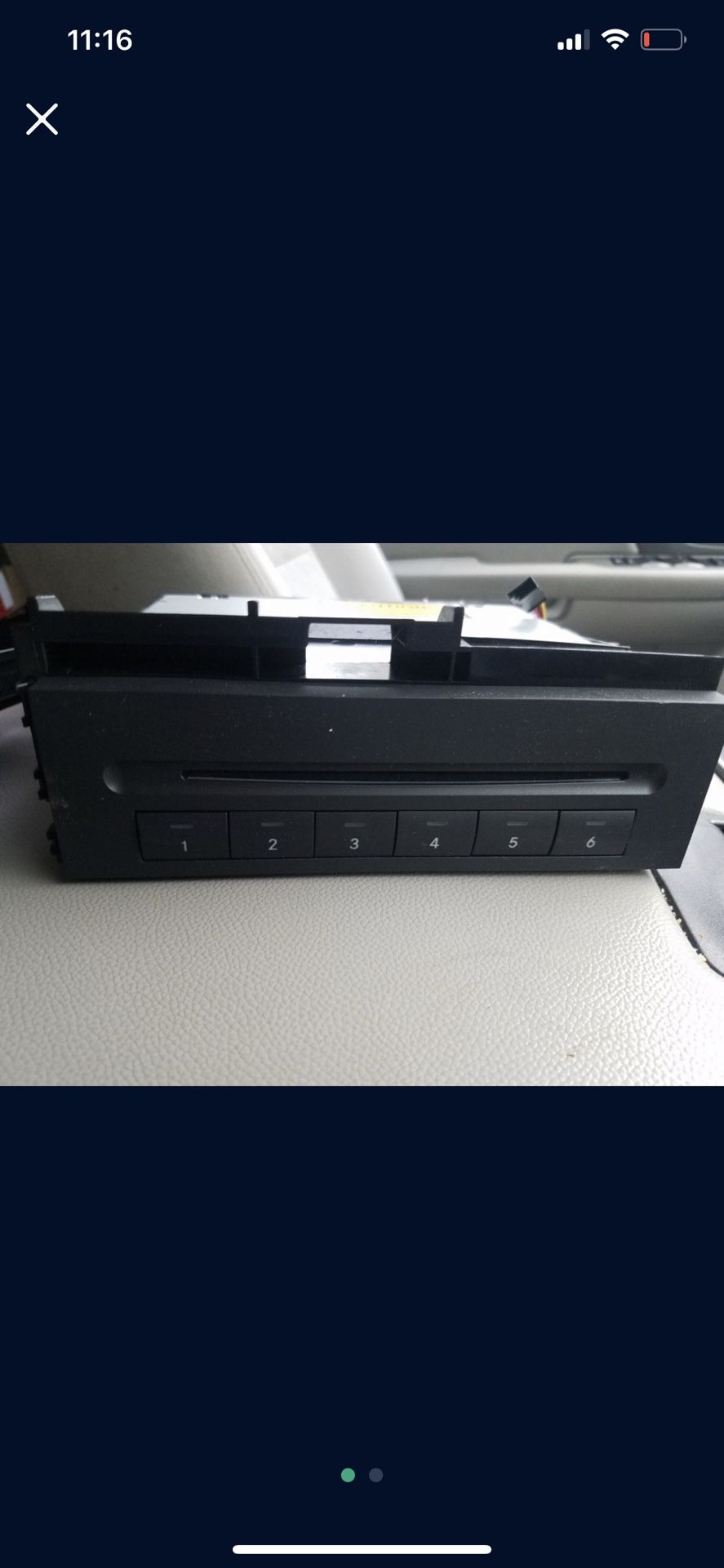 6 CD CHANGER SLK 2008 Mercedes Bens