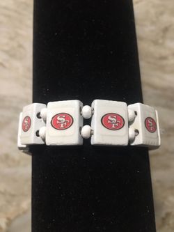 San Francisco 49ers jewelry bracelet