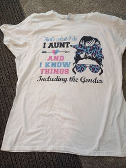 Gender Reveal Tshirt