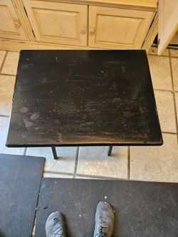 Black Small Side/ couch Table
