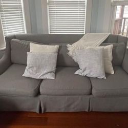 Beautiful Gray Couch