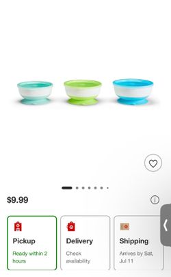 New baby items