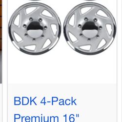 Ford Econoline Hubcaps 16” New In Box $55/COPAS FORD ECONOLINE NUEVOS 