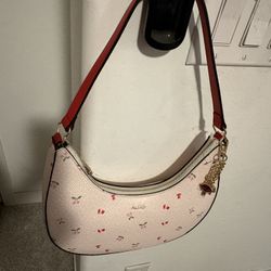 Aldo | Bags | New Cherry Heart Aldo White And Red Shoulder Bag... 