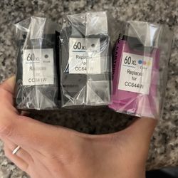 HP 60 XL Ink cartridges (manufactured)