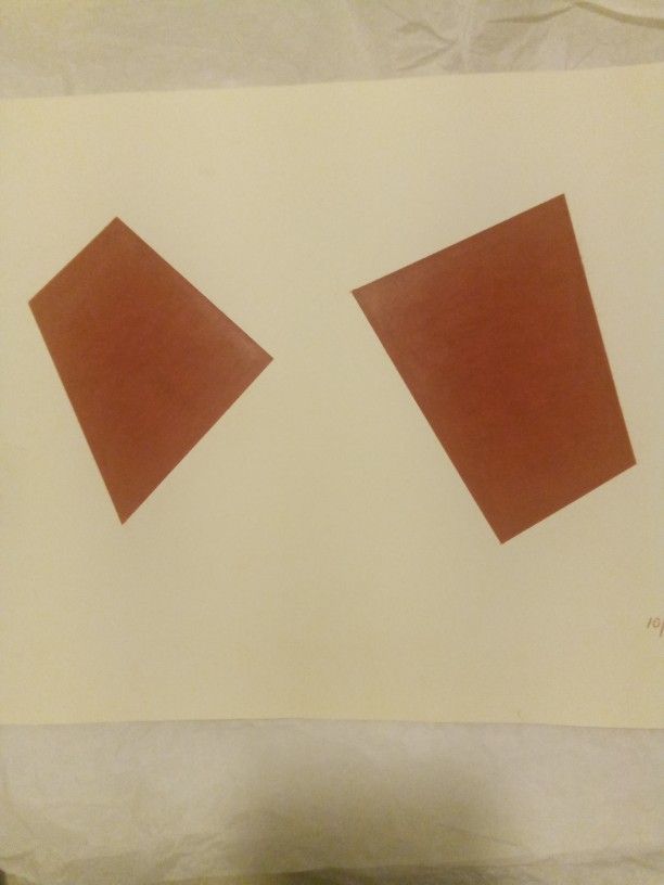 BOBBY BYRNE OIL ON PAPER PAINTING