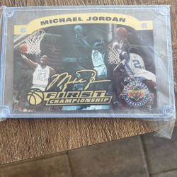 Michael Jordan Upper Deck First Championship Card 4247 Out Of 5000