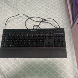 Corsair K55 RGB membrane keyboard