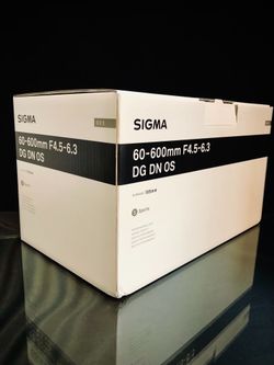 Sigma 60-600mm f/4.5-6.3 DG DN OS Sports Lens (Sony E)