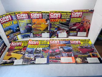 Car Craft Magazine - 1995 Vintage High Performance Mixed Lot Of 9