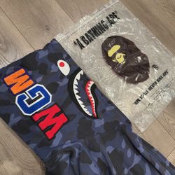 Blue Bape Hoodie