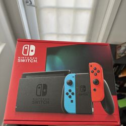 Brand new, factory-sealed Nintendo Switch 1 (V2 model)