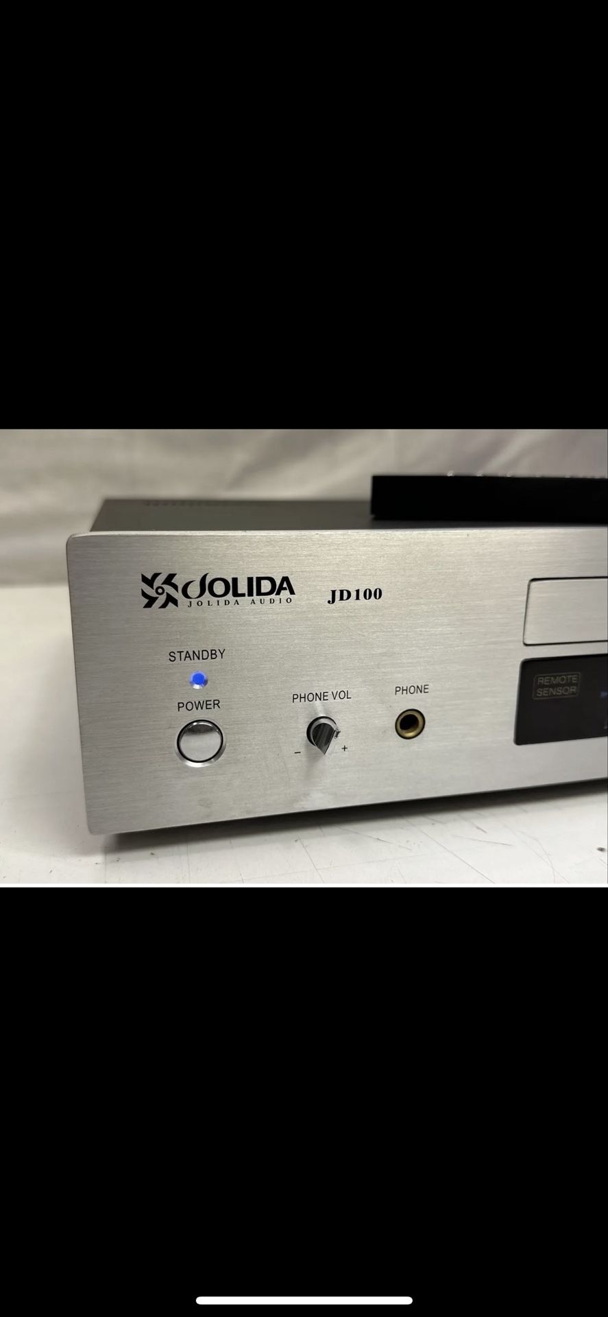 Jolida JD 100 Vacuum Tube Cd Player With Remote New Still In Box