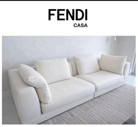 SOFA  FENDI CASA - authentic  made in Italy