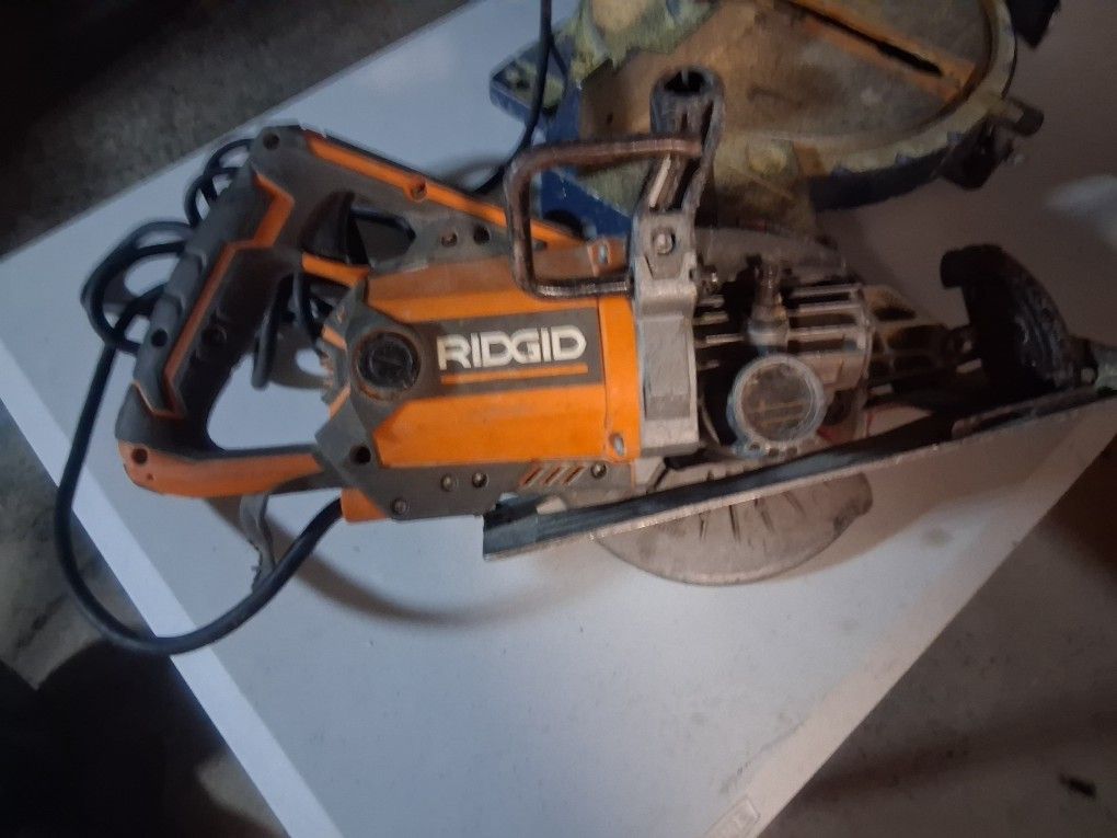 Ridgid Saw In Good Working Condition $39 Firm Price