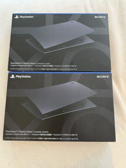 Playstation Five Digital Edition Covers - Black