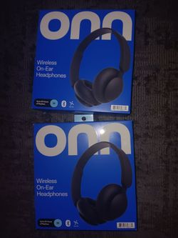 Onn Wireless On-Ear Headphones (2-Pack)