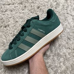 Adidas Campus Green Size 10,8.5M Brand New Damaged Box