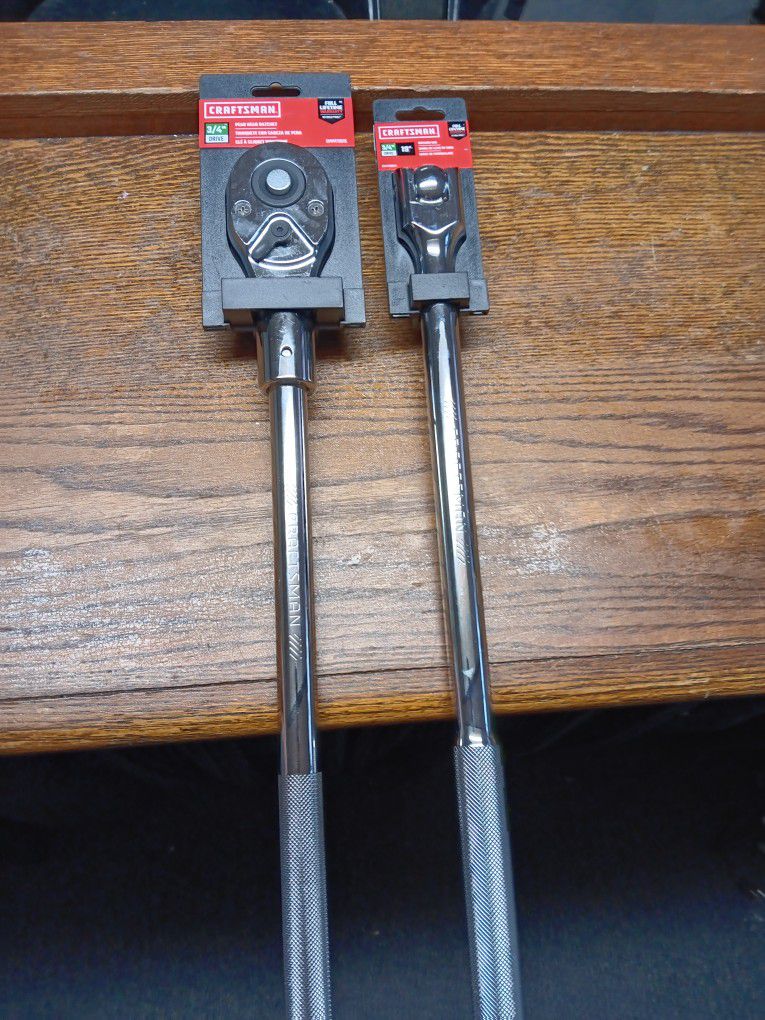 Craftsman 3/4 In. Dr. Rachet And Strong Arm New