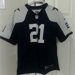 DALLAS COWBOYS YOUTH SIZE LARGE ELLIOTT JERSEY