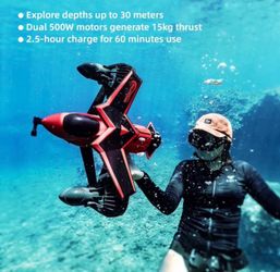 Under water scooter