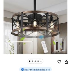 Ceiling fan with lights