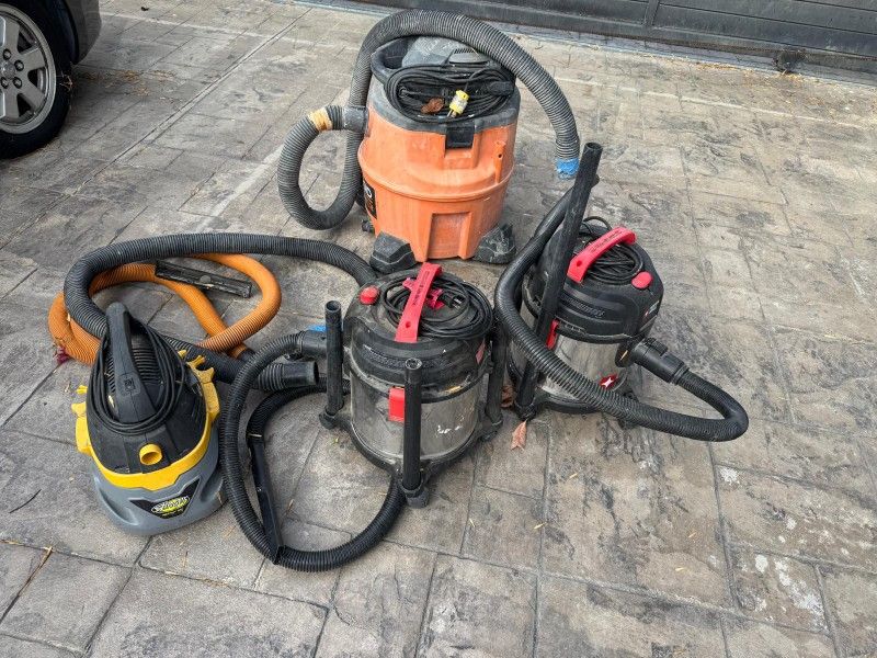 4 Vaccums