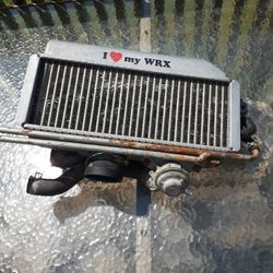 2002 Subaru Wrx Top Mounted Turbo Intercooler