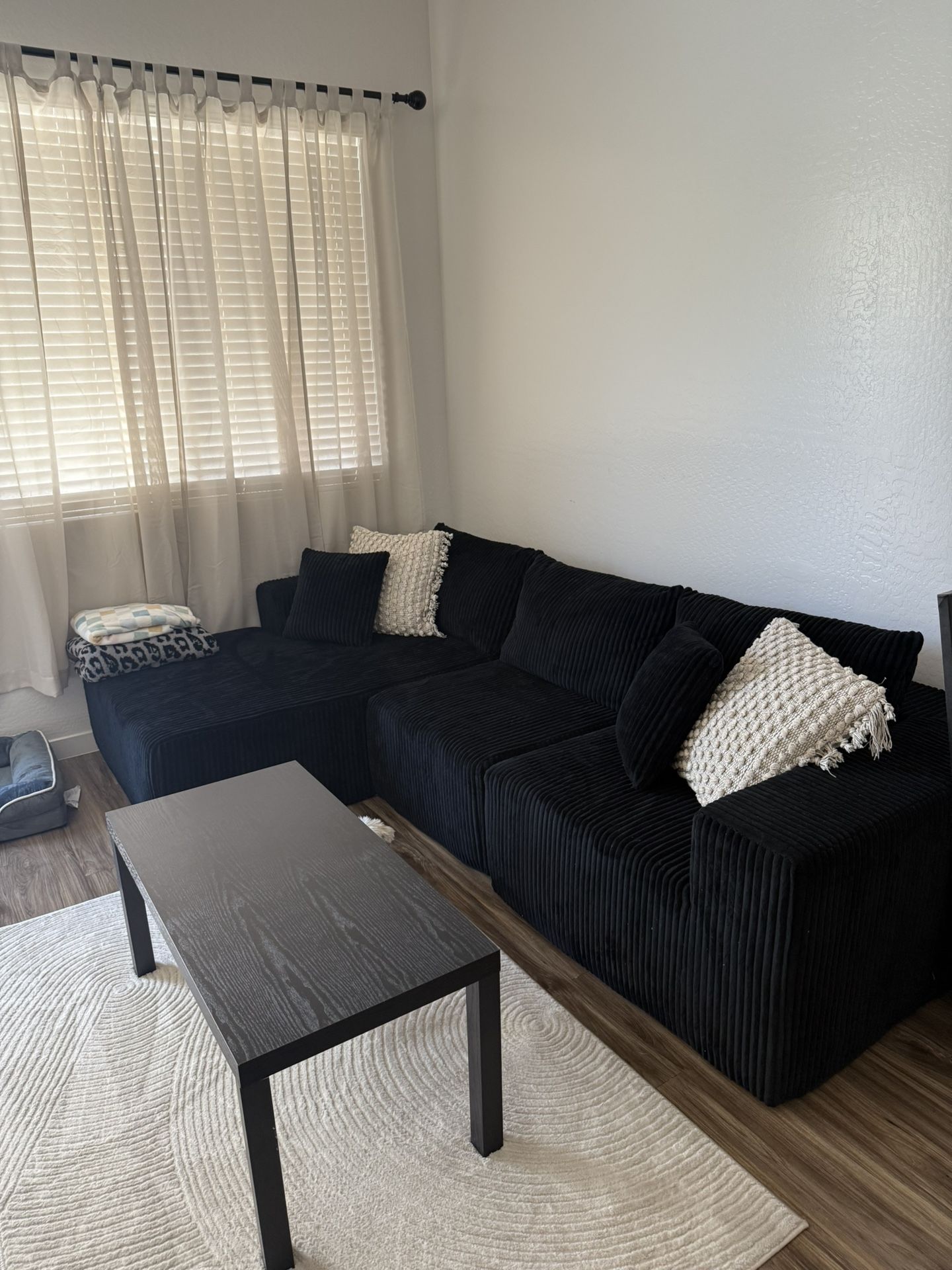 Black Sectional Couch